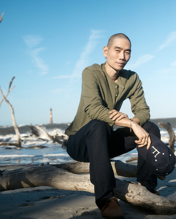 Billy Reid Slub Tuck Henley – Billy Reid