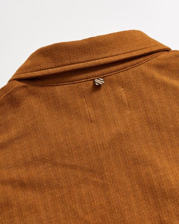Billy Reid Soft Cotton Herringbone Polo