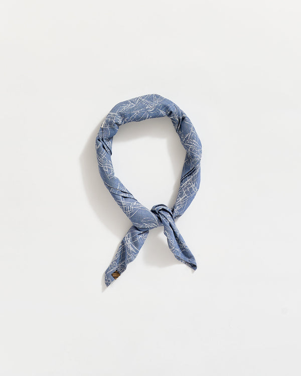 Billy Reid Soft Melange Shrimp Boat Bandana