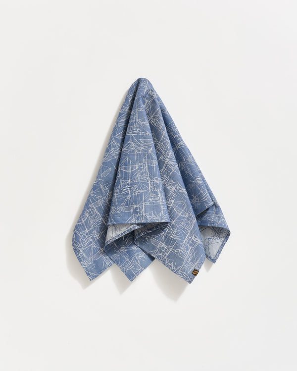 Billy Reid Soft Melange Shrimp Boat Bandana