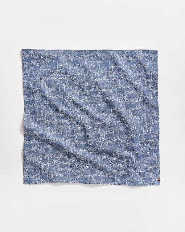 billy reid Soft Melange Shrimp Boat Bandana
