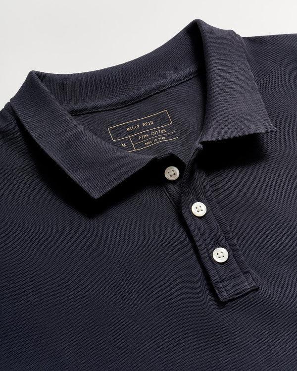 Billy Reid Soft Pique Polo