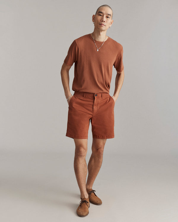 Billy Reid Spice Brown Chino Shorts