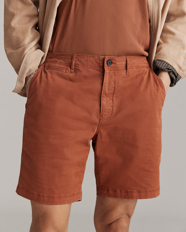 Billy Reid Spice Brown Chino Shorts