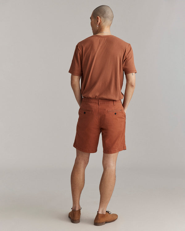 Billy Reid Spice Brown Chino Shorts