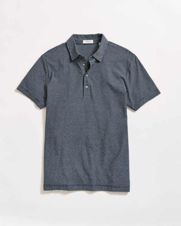 billy reid Stripe Pensacola Polo – Billy Reid