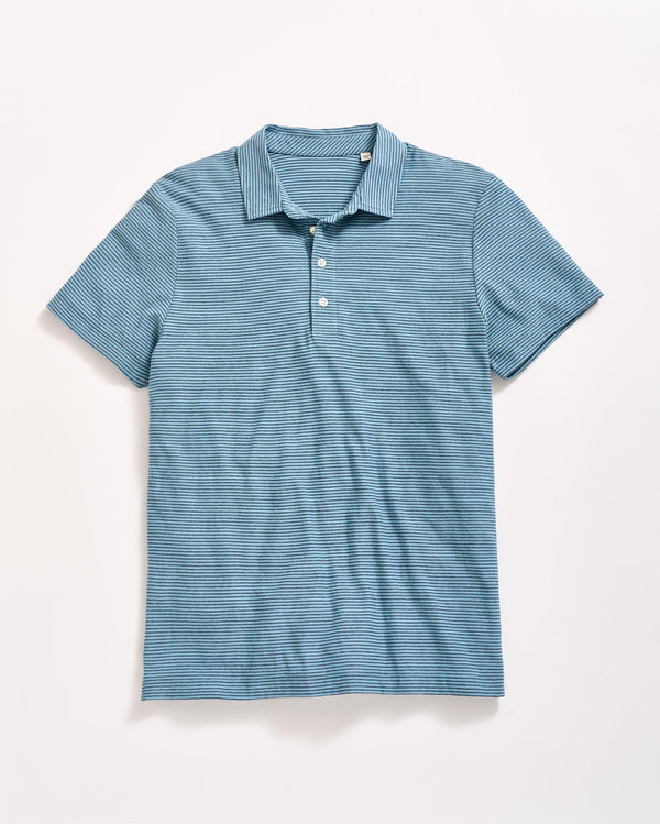 billy reid Stripe Pensacola Polo – Billy Reid