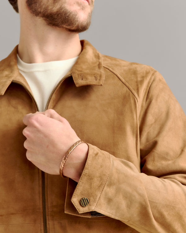 Billy Reid Suede Barracuda Jacket – Billy Reid