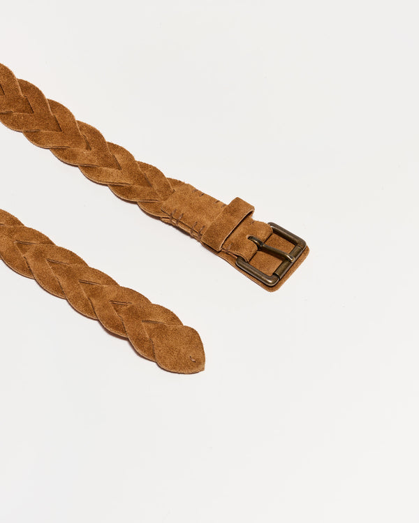 Billy Reid Suede Braided Belt – Billy Reid