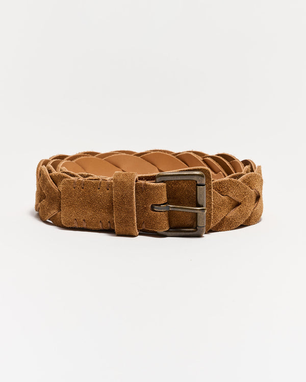 billy reid Suede Braided Belt – Billy Reid