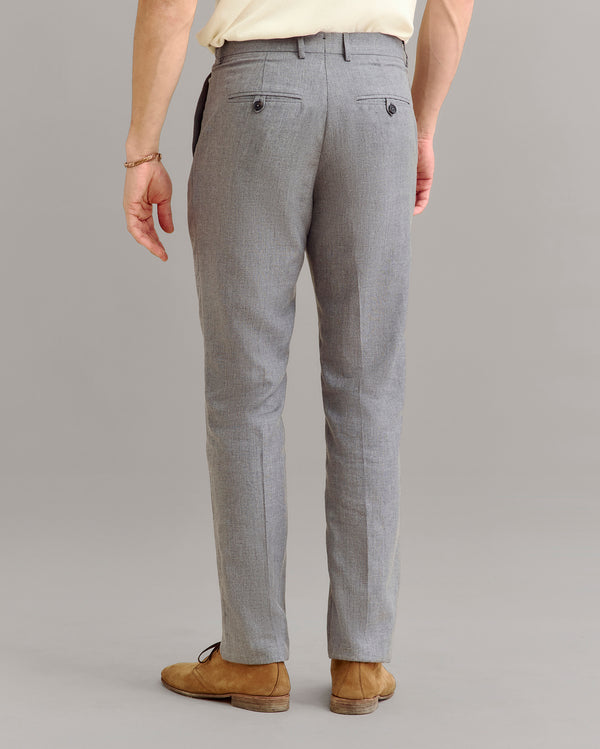 Billy Reid Textured Flat Front Trouser – Billy Reid