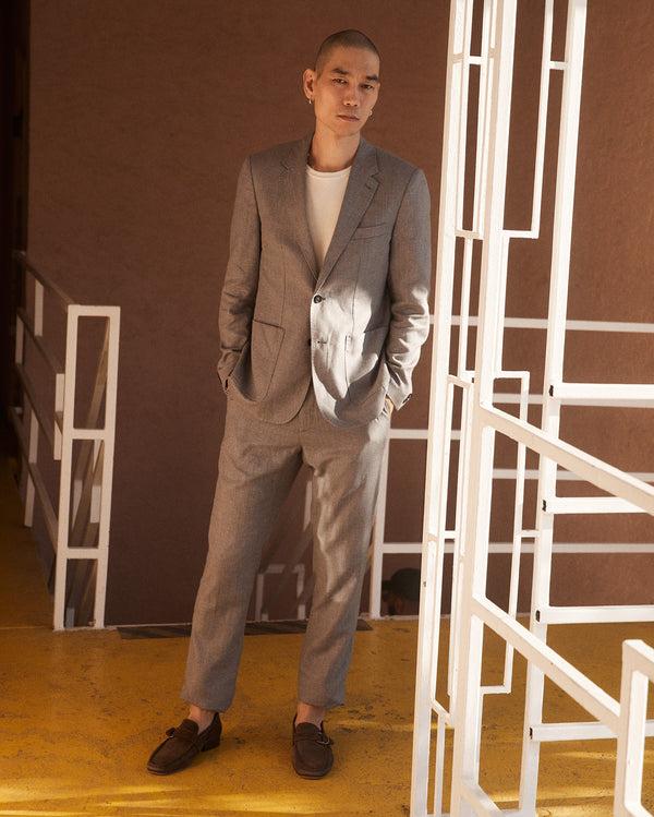 Billy Reid Textured Walton Jacket – Billy Reid