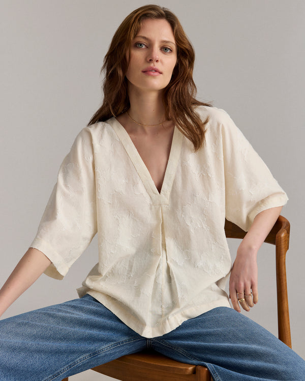 Billy Reid V-Pleat Blouse – Billy Reid