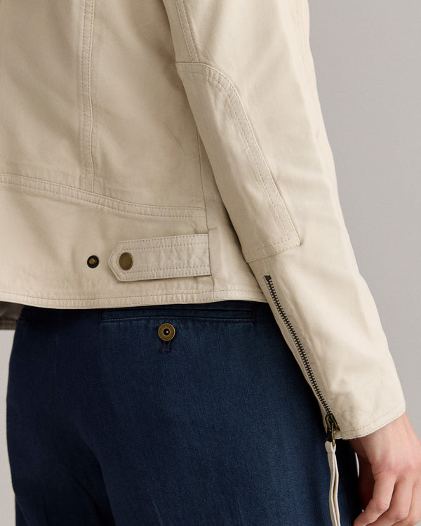 Billy Reid Washed Leather Biker Jacket – Billy Reid