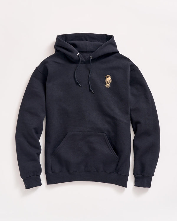 billy reid Black Hoodie with Yellowhammer & Shindig Logo