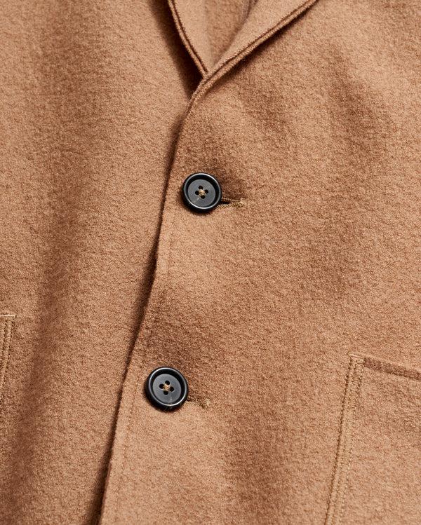 Billy Reid Boiled Wool Sport Coat - Ultra-Soft Tailored Jacket With Genuine Horn Buttons – Billy Reid