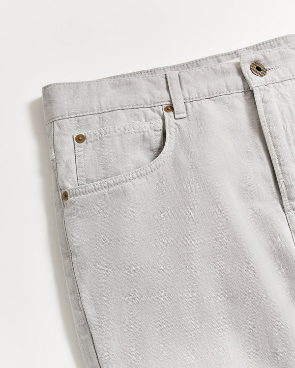 Billy Reid Cotton Linen 5 Pocket Pant - Comfortable And Breathable – Billy Reid