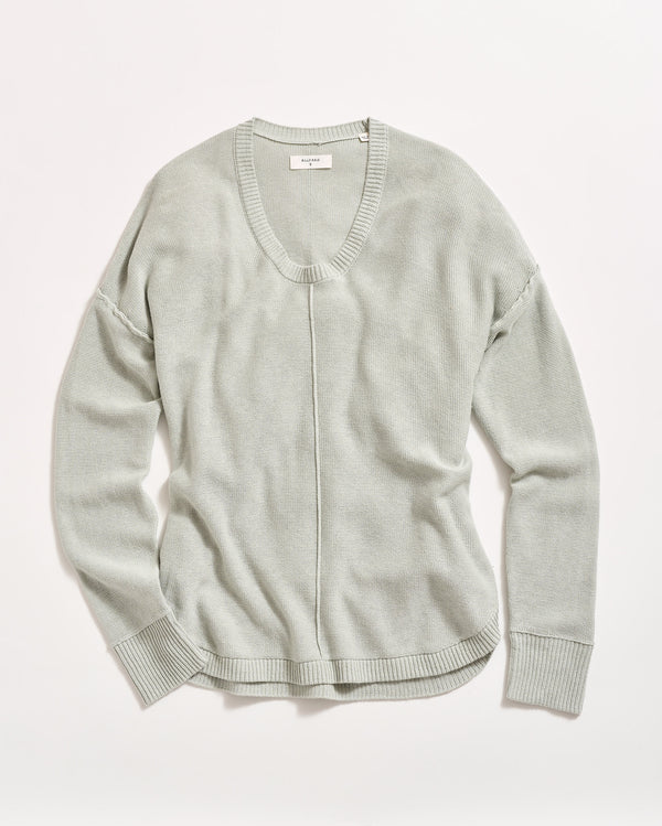 billy reid Cotton Linen Shirttail Sweater – Billy Reid