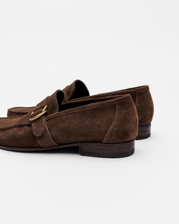 Billy Reid D-Ring Loafer - Handcrafted Italian Suede Driving Shoe – Billy Reid