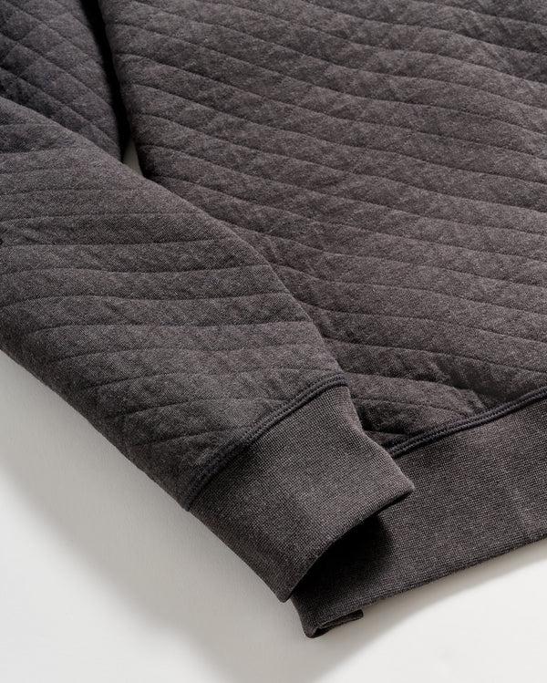 Billy Reid Diamond Quilt Shawl - Versatile Layering Piece With Suede Elbow Patches – Billy Reid