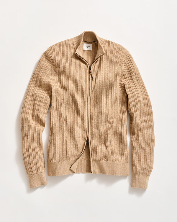 billy reid Heirloom Rib Two Way Zip Cardigan – Billy Reid