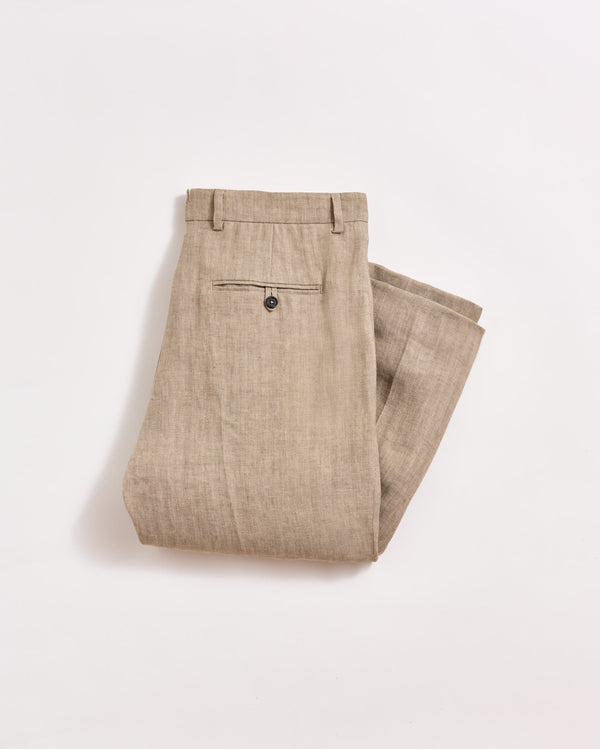 Billy Reid Herringbone Flat Front Trouser – Billy Reid