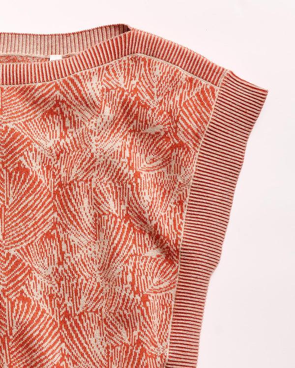 Billy Reid Jacquard Short Sleeve Wedge Sweater – Billy Reid