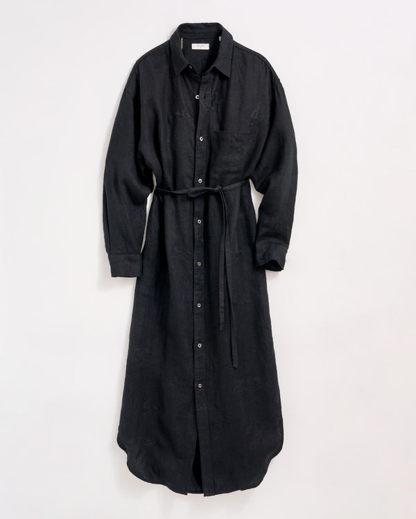 billy reid Linen Pelican Maxi Shirt Dress – Billy Reid
