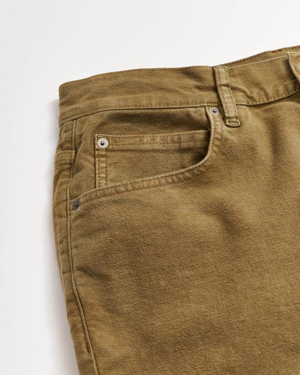 Billy Reid Medium-Weight Moleskin Jeans With Stretch