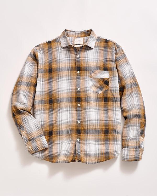 billy reid Melange Shadow Plaid John T Shirt – Billy Reid