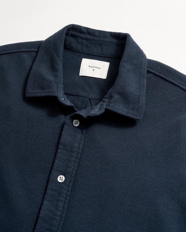 Billy Reid Men's Long Sleeve Collared Shirt - Long Sleeve Knit Yellowhammer Shirt – Billy Reid