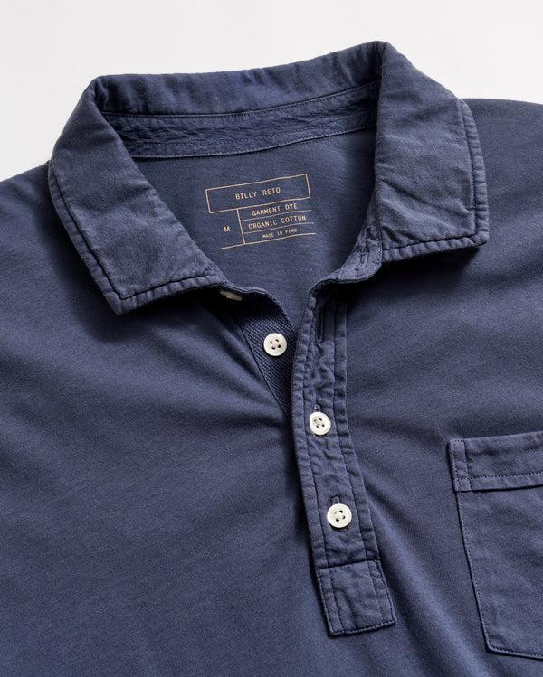 Billy Reid Men's Long Sleeve Pensacola Polo - Ultra-Soft Organic Pima Cotton – Billy Reid