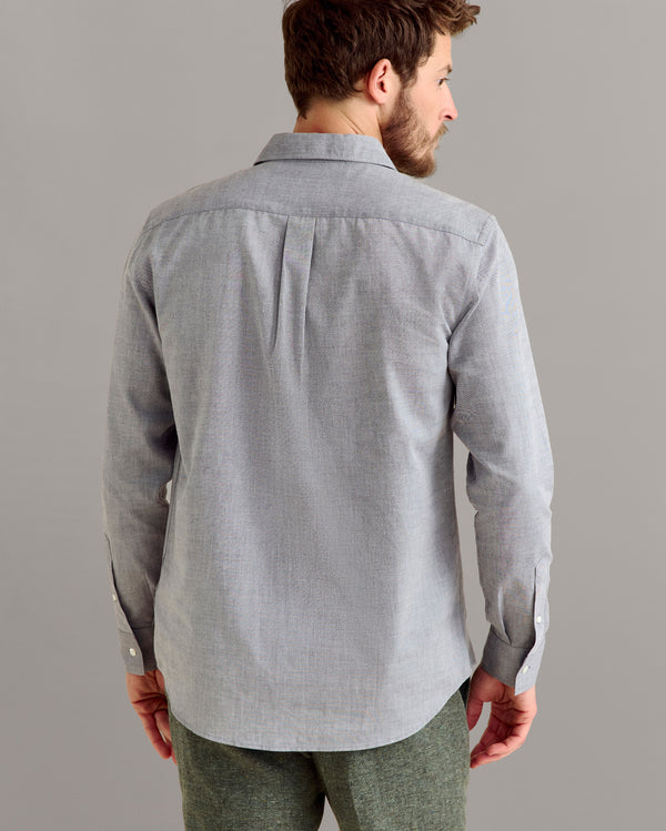 Billy Reid Men's Oxford Hutcheson Dress Shirt By Billy Reid - Classic Fabric With Dressy Spread Collar