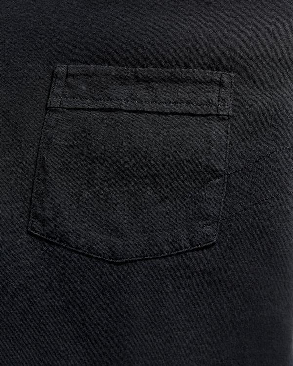 Billy Reid Men's Pensacola Short Sleeve Polo - Classic Fit Organic Cotton. Shown In Black Available In Other Colors. – Billy Reid