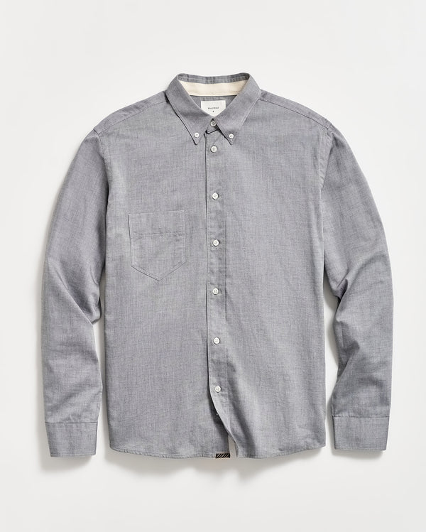 billy reid Menswear Classic Oxford Long Sleeve Shirt - 100% Cotton – Billy Reid