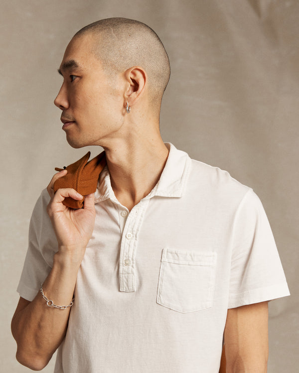 Billy Reid Pensacola Polo - Billy Reid's Signature Lived-In Look