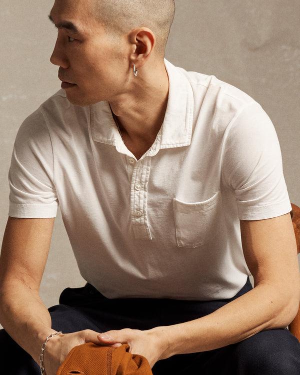 Billy Reid Pensacola Polo - Billy Reid's Signature Lived-In Look