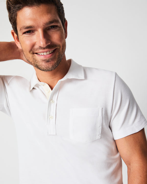Billy Reid Pique Pensacola Polo - Ultra-Soft Pima Cotton Year-Round Essential – Billy Reid