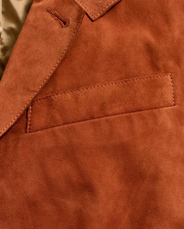 Billy Reid Raw Edge Suede Cropped Jacket – Billy Reid