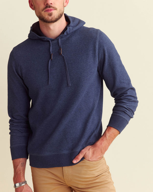 Billy Reid Rib Hoodie Pullover - Mid-Weight Knit With Signature Billy Reid Details