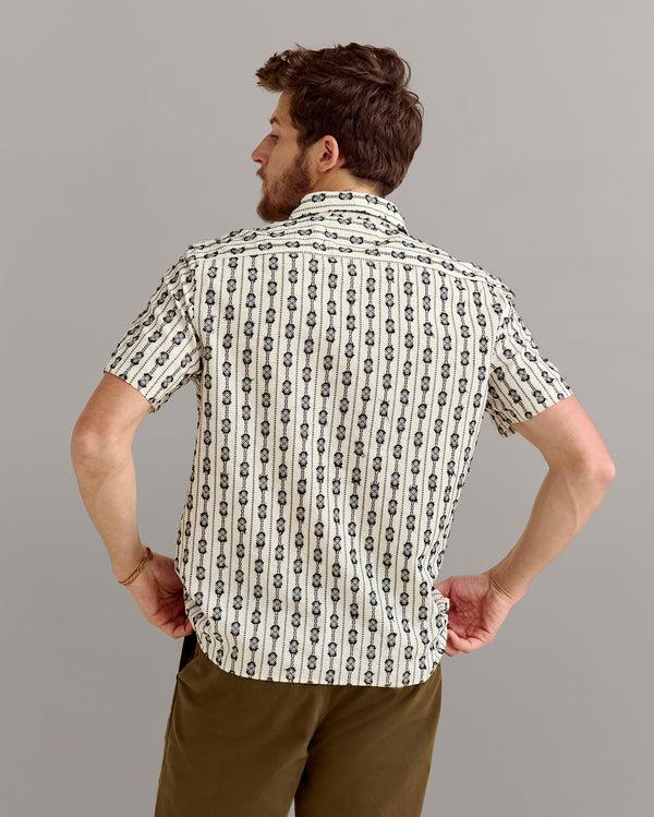billy Reid Short Sleeve Boucle Treme Shirt – Billy Reid