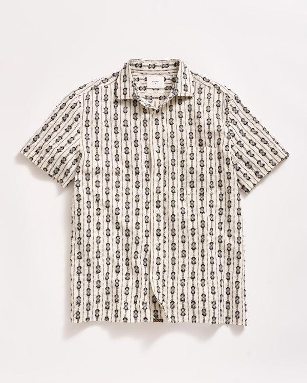 billy reid Short Sleeve Boucle Treme Shirt – Billy Reid