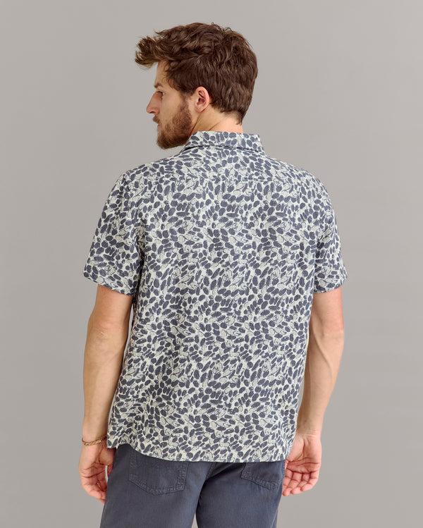Billy Reid Short Sleeve Pebble Jacquard Treme Shirt – Billy Reid