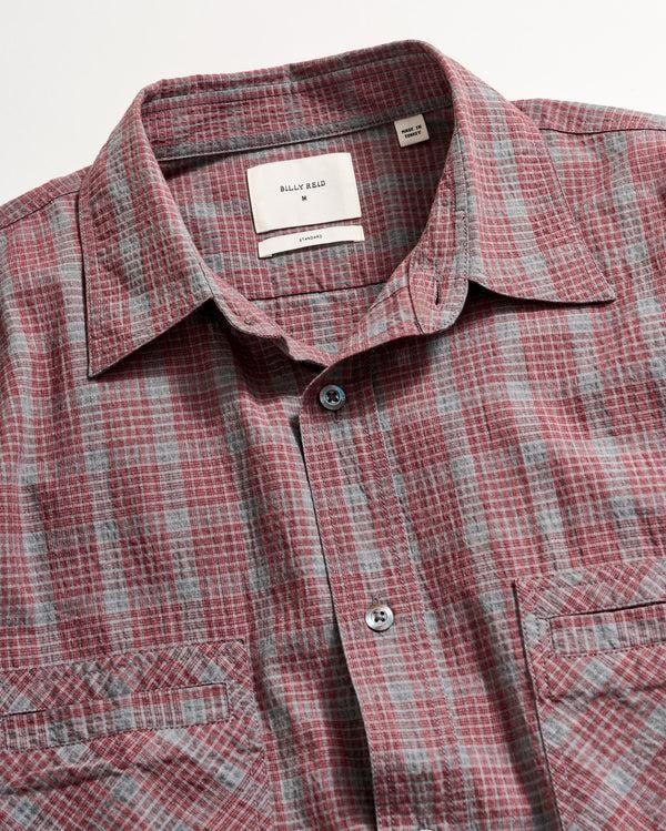 Billy Reid Short Sleeve Seersucker Donelson Shirt – Billy Reid