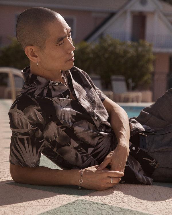 Billy Reid Short Sleeve Tiled Elephant Ear Treme Shirt – Billy Reid