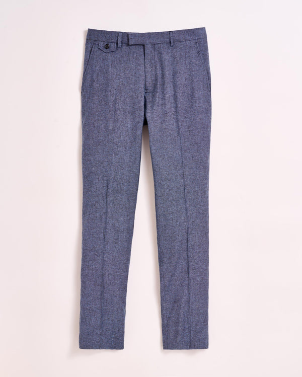 billy reid Silk Slub Donegal Flat Front Trouser – Billy Reid