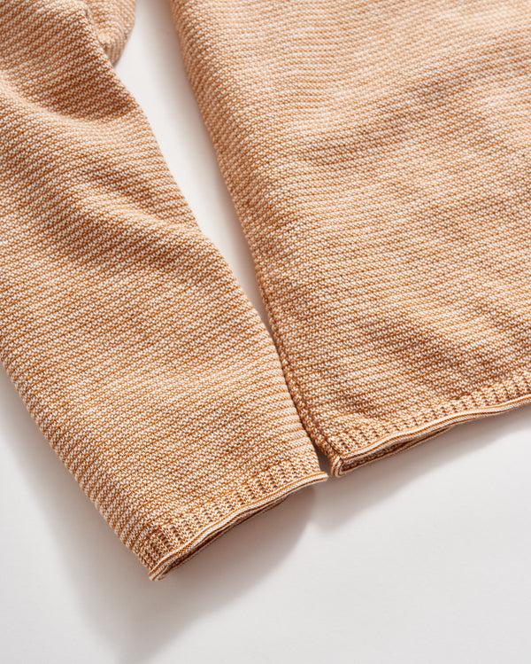 Billy Reid Tuck Stripe Crew - Classic Crew Neck With Textured Stripe – Billy Reid