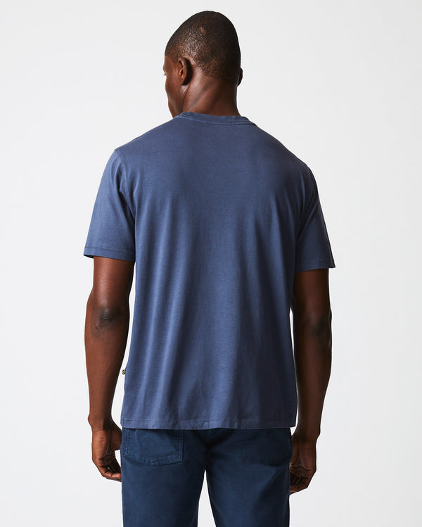 Billy Reid Washed Tee - Ultra-Soft Organic Pima Cotton Garment-Dyed Seasonless Wardrobe Staple – Billy Reid