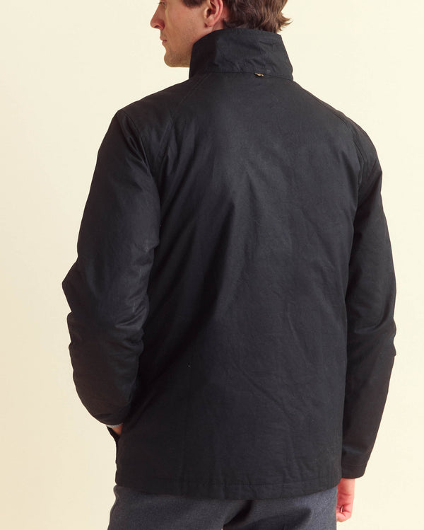 Billy Reid Waxed Hunting Jacket With Moleskin Liner