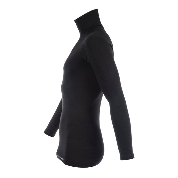 Bioracer BASE LAYER MED. HEAVY LONG SLEEVE TURTLE NECK BLACK